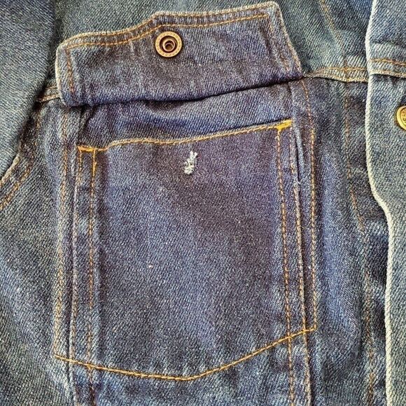 Greenbriar Mens Sz Small Denim Jean Jacket - Picture 5 of 8